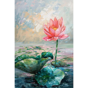 Lotus Acrylic Canvas